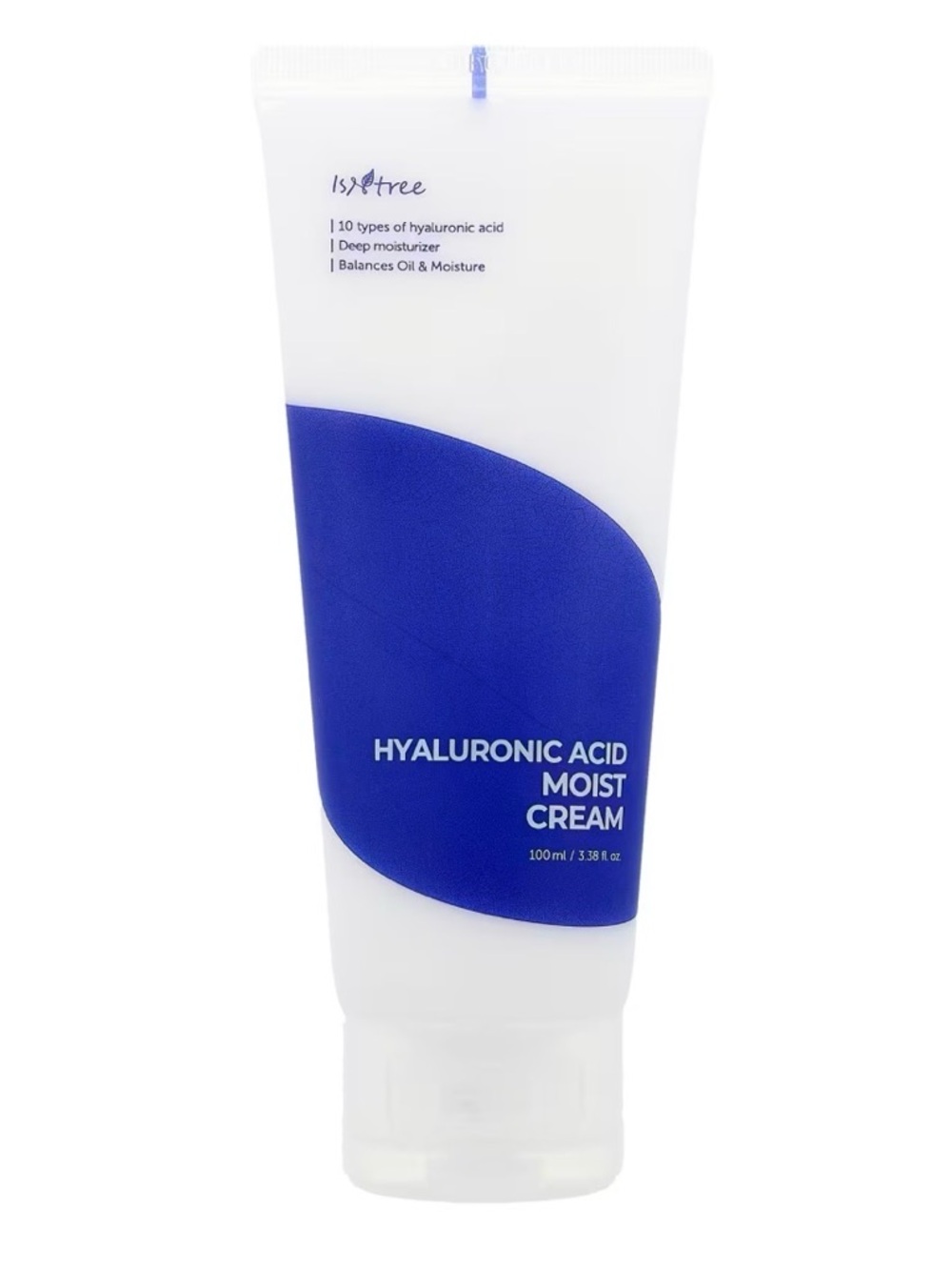 NEW IsnTree Hyaluronic Acid Moist Cream, 3.38 fl oz (100 ml)